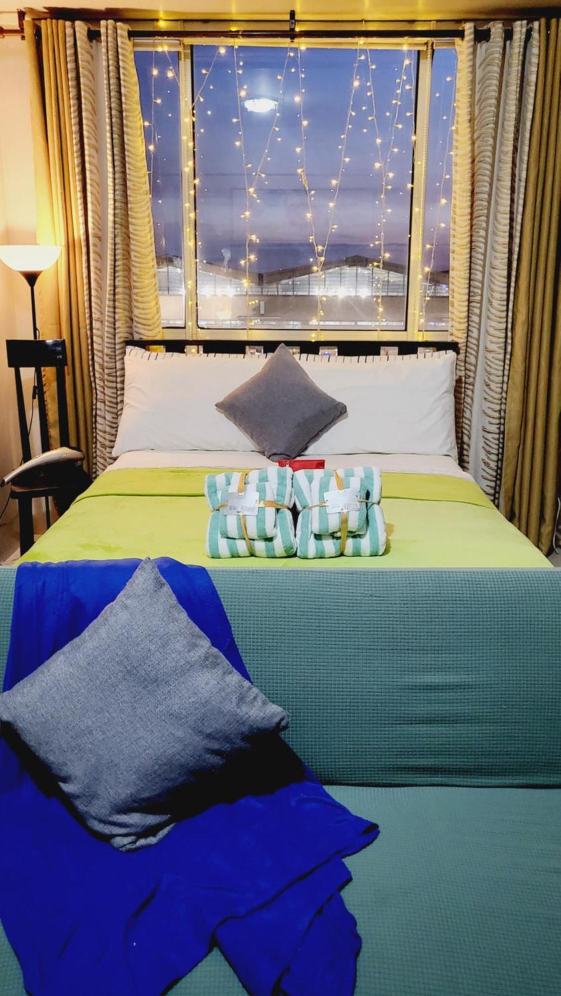 One Palm Tree Villas Condominium - Studio 7Th Fl With Balcony - Across Terminal 3 Airport Pasay Exteriör bild
